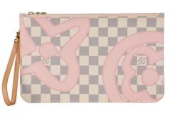 Louis Vuitton Tahitienne Pouch, Canvas, Damier Azur, PL1187 (2017), 2*